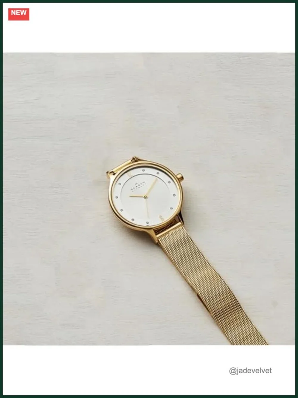 Skagen Anita Lille Minimalist Stainless Steel Mesh Watch for Women